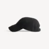 Cappellino da donna con borchie, nero