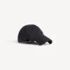 Cappellino da uomo con scritta in corsivo, nero slavato Cappellino da uomo con scritta in corsivo, nero slavato