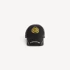 Cappellino da uomo con stemma navale, nero
