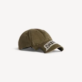 Cappellino da uomo in nastro adesivo color kaki