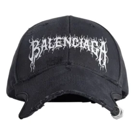 Cappellino fai da te con bordi metallici “Black” 771963410B21702