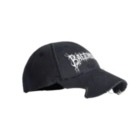 Cappellino fai da te con bordi metallici “Black” 771963410B21702