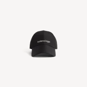 Cappellino techwear da uomo in nero