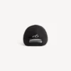 Cappellino techwear da uomo in nero Cappellino techwear da uomo in nero