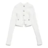 Cardigan corto “White” 793604T33289000