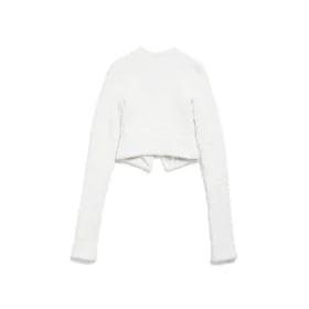 Cardigan corto “White” 793604T33289000