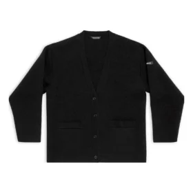 Cardigan FW23 “Maglia in lana nera double-face” 771671T16751000