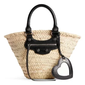 Cestino piccolo Le Cagole “Beige Black” 7710652AAVE9260