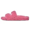 Ciabatte con pelliccia “Pink” 654261W2DO15596