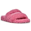 Ciabatte con pelliccia “Pink” 654261W2DO15596