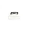 Ciabatte da piscina con logo 3D BB “White” 656434W1S8B9034