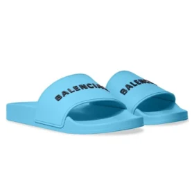 Ciabatte da piscina “Gomma azzurra e nera” 565826W1S804001