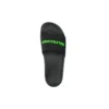 Ciabatte in gomma “Black Fluo Green” 565826W1S811030