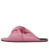 Ciabatte in pelle morbida “Pink” 636576WA2M05048