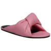 Ciabatte in pelle morbida “Pink” 636576WA2M05048