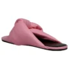 Ciabatte in pelle morbida “Pink” 636576WA2M05048
