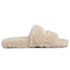 Ciabatte in pelliccia “Beige” 654261W2DO19796