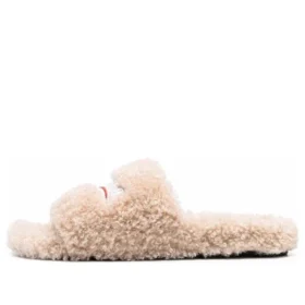 Ciabatte in pelliccia “Beige” 654747W2DO19796