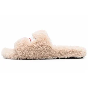 Ciabatte in pelliccia “Beige” 654747W2DO19796