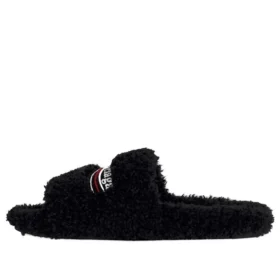 Ciabatte in pelliccia “Black” 654261W2DO11096