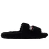 Ciabatte in pelliccia “Black” 654261W2DO11096