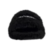 Ciabatte in pelliccia “Black” 654261W2DO11096