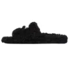 Ciabatte in pelliccia “Cities Paris Black” 654747W2DO21001