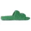 Ciabatte in pelliccia “Green” 654747W2DO13096