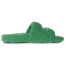 Ciabatte in pelliccia “Green” 654747W2DO13096