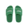 Ciabatte in pelliccia “Green” 654747W2DO13096