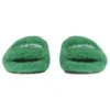 Ciabatte in pelliccia “Green” 654747W2DO13096