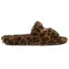 Ciabatte in pelliccia “Leopard” 654261W2F119634