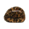 Ciabatte in pelliccia “Leopard” 654261W2F119634