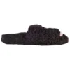 Ciabatte in pelliccia “Nero” 654261W2DO21008