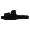 Ciabatte in pelliccia “Nero” 654747W2DO11096