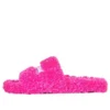 Ciabatte in pelliccia “Pink” 654261W2DO15096