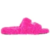 Ciabatte in pelliccia “Pink” 654261W2DO15096