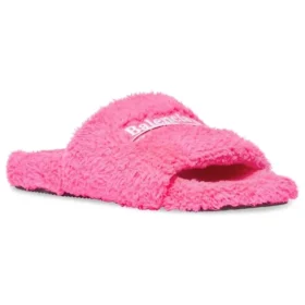 Ciabatte in pelliccia “Pink” 654261WBDZ05096