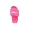 Ciabatte in pelliccia “Pink” 654261WBDZ05096