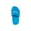 Ciabatte in pelliccia “Sky Blue” 654747W2DO14296