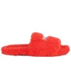Ciabatte pelose “Red” 654261W2DO16596