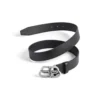 Cintura da uomo BB Large in nero Cintura da uomo BB Large in nero