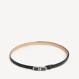 Cintura da uomo Bolero BB in nero