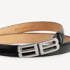 Cintura da uomo Bolero BB in nero