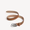 Cintura sottile da donna BB color cammello Cintura sottile da donna BB color cammello