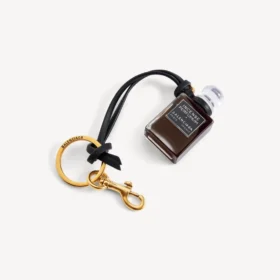 Ciondolo a forma di boccetta di profumo in miniatura, colore nero