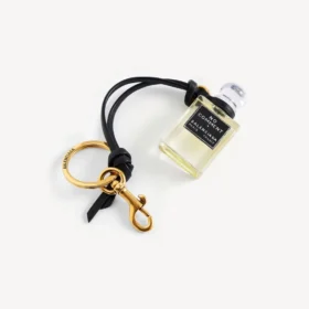 Ciondolo a forma di boccetta di profumo in miniatura, colore nero