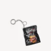 Ciondolo/portachiavi “Chips” in nero Ciondolo/portachiavi “Chips” in nero