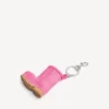 Ciondolo/portachiavi da donna a forma di mini stivale Alaska in rosa Ciondolo/portachiavi da donna a forma di mini stivale Alaska in rosa