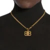 Collana Bb 2.0 con texture “Gold” 782981TZ99G0705